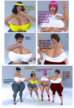wappahofficialblog:  newtypemo:  supertitoblog:  after making my version of @wappahofficialblog Crystal n Cindy, I wanted to put them in an image together with Lola n Maria. Then something sparked and idea. I remember doing an image about Babes n MILFs