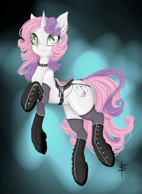 Porn Pics Sweetie Belle, you will sing a melody to