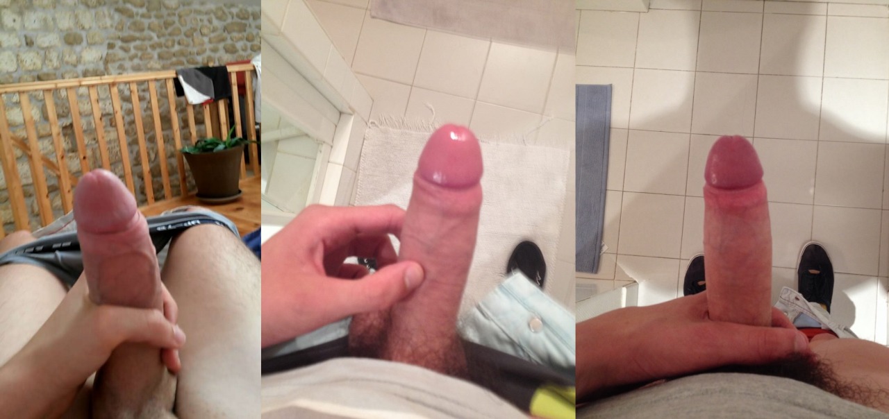 ksufraternitybrother:  3 HOT FRENCH BROTHERS SHOWING THEIR SIMILAR DICKS! 21 YO,