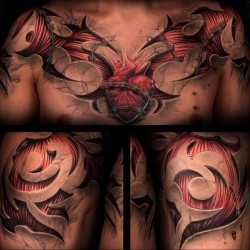tattooistartmag:  🏆 #Tattoo of the day #Artist: Julian Siebert Location: #munich, #germany Artist’s IG: @corpsepainter #tattooistartmagazine #tattooistartmag #magazine #tattoos #ink #art #artist #tatuaje #tatouage #tatuaggio #tatowierung #tatuagem