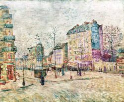artist-vangogh:Boulevard de Clichy, 1887, Vincent van Gogh K