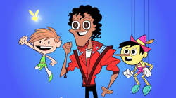 thomasdreyfuss:On the next ALL NEW EPISODE OF TEEN TITANS GO, Michael Jackson? Believe or not, he’s not the strangest appearance in “Real Boy Adventures”. See for yourself! WHATWHATWHATWHAT