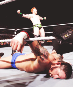 Judging by Wade&rsquo;s face I&rsquo;d say Sheamus did a pretty good job! ;-)