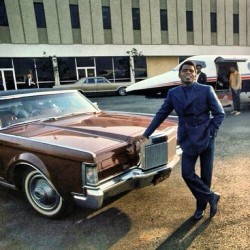 In 1969 James Brown had a new 69 Lincoln and his own Lear jet! #black #power #wealth #successful #icon #rip #ballin #instaphoto