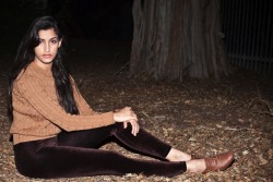 americanapparel:  Yael, wearing the Women’s Cable Knit Pullover, Velvet Legging, and Bobby Leather Lace-Up Shoe. Fall 2012.  ooooooooooooooooooooooooooooooooooooooooooooooooooohhhhhhhhhhhhhhhhhhhhhhhhhhhhhhhhhhhhhh pants color!