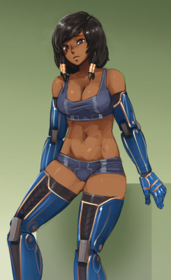 barbariank:  I want to beleive that pharah have mecha arms and legs that she either removes to put her armor or the armor just attach on itIt was a some kind of speed drawing and i know it doesn’t really look like her so sorry about that