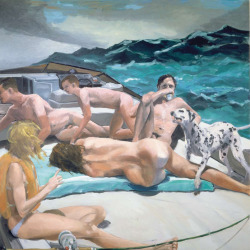 artmastered:  Eric Fischl, The Old Man’s Boat and the Old Man’s Dog, 1982 