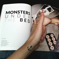 Great seeing my Monsters Under the Bed series in LATCH Magazine.