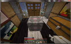 Having so much fun with this new mod! Companion Cube! :D 
