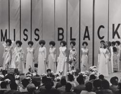 keyonatopia:  trebled-negrita-princess:  nappysupastar:  3rdeyechicago:  Miss Black America Beauty Pageant (1972)  What happend to this?  It had to be stopped because it was “racist against whites”.   we need to bring this back