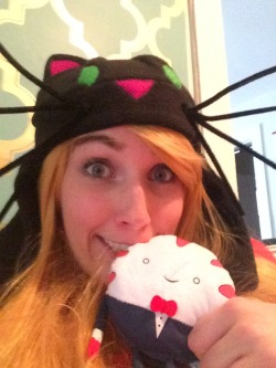Got in my hat and a small peppermint butler today for my Susan strong cosplay!