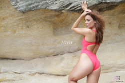 Hot Pink Maria! Available in the members only section on the 6.3! Head to www.swimsuit-heaven.net to check it out!