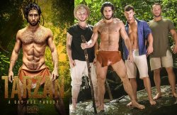 gaycomicgeek: http://gaycomicgeek.com/tarzan-a-gay-xxx-parody-from-men-com-teaser-nsfw/   Have you seen the Tarzan movie starring Alexander Skarsgård? I have not, but I will be watching the porn parody series based on him from Men.com! I have had a cave