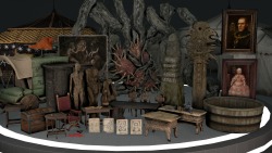 https://sfmlab.com/item/1062/Prop models from the Witcher 3: Wild HuntChair (3 bodygroups)  Chest Ciri&rsquo;s Portrait (7 skins) Crone Tapestry (2 bodygroups) Desk  Drinkware (5 bodygroups) Gwent Cards Kaer Morhen Map Keira Metz&rsquo;s Discarded Clothin