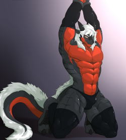 croiyan:    [SFW] Commission   by. Soren_Ashe    