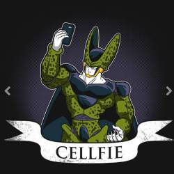 Ugh, I must own this shirt!!!   #cellfie #dbz #perfectcell
