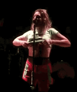 nudeandnaughtycelebs:Tove Lo flasheing her tits at the Lady Wood concerts (February 2017) 