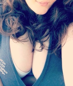 tinyandchubby2:  whycantistoplooking:  Lunch break cleavage. Does that still count? 💕  It most certainly does @tinyandchubby2 and oh my my what a distraction you’re causing with your amazing cleavage 😍😍😍😍  💕💕