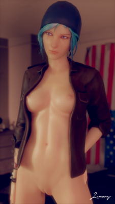 lemony-senpai: Chloe Price (Pinup) -   Life is Strange / BlenderCycles Chloe Blender Model is by @gifdoozer. Thanks a lot. U can DL the Model from Here.   Rendered with Blender Cycles.   ko-fi 
