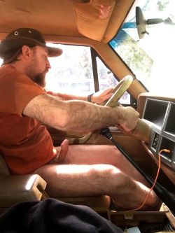 Hairy gay trucker gay bear