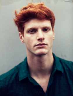 for-redheads:  Marc Goldfinger by Daniel Jackson  Aw yiss redheads.
