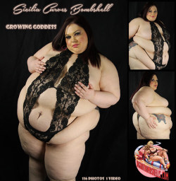 bighotbombshells:  NEW UPDATE!!!! Little bit of lace covers our beautiful Sicilia Curves Bombshell. This “Growing Goddess” is stunning in 114 photos &amp; 1 video. Enjoy her sets at http://bighotbombshells.com/SiciliaCurves/index.html 