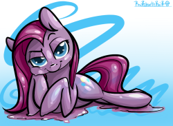 Pinkamena is gooey Complete with partially translucent and solid versions