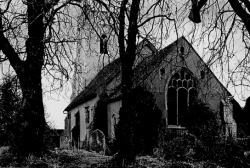 spells-of-life:  Borley Church, Essex (UK). Probably once the most haunted church in the world, Borley’s ancient stones have witnessed many spooky things – phantom footsteps, ghostly organ music, voices and unexplainable lights. It’s this place