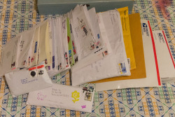 shakeitt-upp:  just-a-skinny-boy:  whatthehellhound:  just-a-skinny-boy:  Let me explain what this is: The first two pictures are of all the mail I’ve received in the past six months containing self harm tools. The next two pictures are from half way