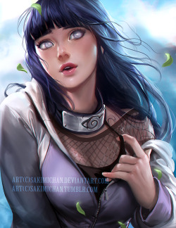 sakimichan:     Hinata ! as promised, luv her ! Video Process(hours of it)+ the PSD file and brushes +high res of this piece will made available through http://www.patreon.com/creation?hid=1201328 Tutorials and Voice over tutorials are now available
