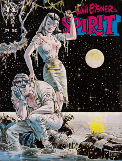 The Spirit No. 29 (Kitchen Sink Enterprises, 1981). Cover art by Will Eisner.From Oxfam in Nottingham.