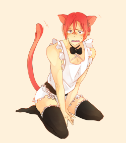 banakiri:  was reminded of how much I love maid Rin the other day (*﹃* ) 
