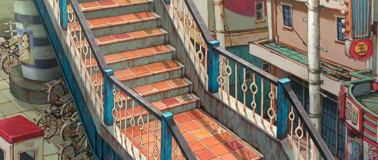anime-backgrounds:  Tekkonkinkreet. Directed by Michael Arias and Hiroaki Ando and