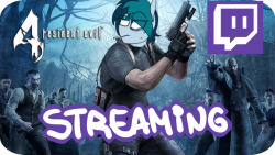 gonna play resident evil 4 for a while, come hang https://www.twitch.tv/shinodagethis game was too spoopy for baby me and i never beat it
