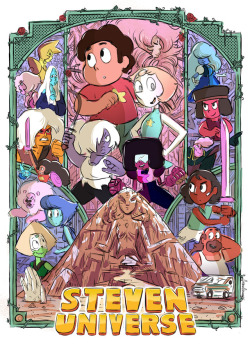 Here’s the rough draft for my upcoming SU poster! It’s gonna be a big one :DWhen it’s done, I’m gonna do a limited print run so fans will be able to pick up one for their wall. I’ll have more details when I finish the piece!You can check out
