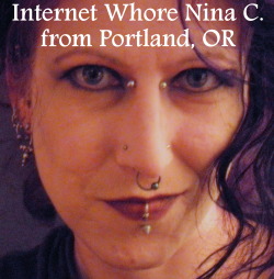banamanannana:  justwatchingsluts456:      exposed webslut internet whore wife nina c aka beeny from portland, oregon    via Reblog for iPad   😍😍😍😍😍😍😍😍😍😍😍