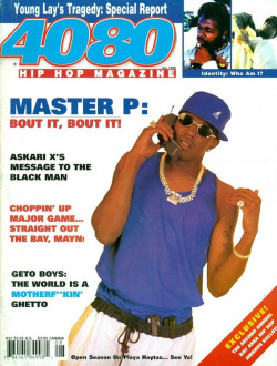 Master P - 4080 Magazine (1992)