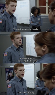 livableed:  lost-lil-kitty:  cutelittlewolfpup:  madeoflions:  heavenhillgirl:  Shameless 6x12  I want this tattooed on me  A little louder for those in the back.  This THIS THIS THIS.  This is why people keep quiet about their mental illnesses…and