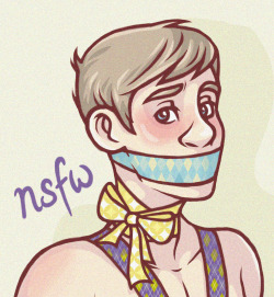 Purrlockholmes:  Click For Nsfw Ribbon Porn Prettyarbirtrary Requested: John All