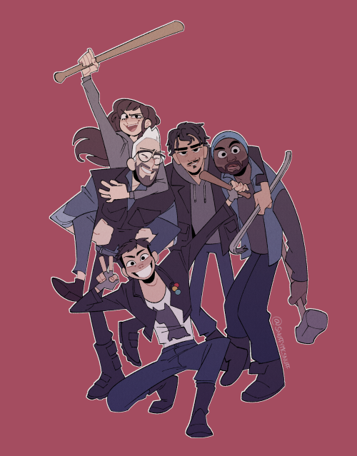 snuffysbox:Been watching a couple of episodes of Dirk Gently’s Holistic Detective Agency and I love the Rowdy 3 with all of my heart