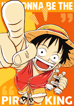 mob-psycho:  05/05 ♔ Happy birthday to our beloved captain, Monkey D. Luffy! 