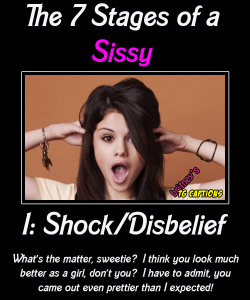 britney-shagwell:  The 7 Stages of a Sissy… - featuring the adorable Selena Gomez 