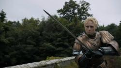 misandry-mermaid:  thedragonflywarrior:   The head-turning Game of Thrones actress Gwendoline Christie is a towering 6ft 3in tall and admits she often felt she couldn’t relate to women on the big screen because of her Amazonian frame, but is now