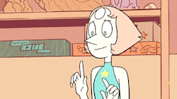 A continuation of my further continuation of my gifset series on Pearl&rsquo;s animated speaking and gesticulating. One of my favorite aspects of her character is how active she is while talking, its a pretty consistent character trait so there&rsquo;s