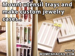 womenhacks: URL: http://www.womenhacks.com/diycrafts/diy-jewelry-case/  DIY Jewelry Case 