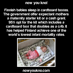 nowyoukno:  Source for more facts follow NowYouKno  So&hellip;if I put a botched abortion in a cardboard box it&rsquo;ll survive? Fuck that shit. Dumpster baby it is.