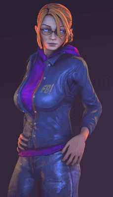 thatsfmnoob: Kinzie from Saints Row  Kinzie Kensignton is a redhead Caucasian female who looks to be in her early to mid-20s during the events of Saints Row: The Third while in Saints Row IV, she looks much older, in her late 20s to early 30s with the