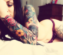 inked-and-sexy-women:  More @ http://inked-and-sexy-women.tumblr.com