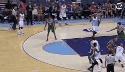 Nbaoffseason:  Gotemcoach:  Gerald Henderson Passes It To A Lady’s Face   Hand