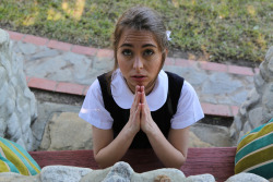 Impervertednic:  Riley Prays For Goddess Valentina